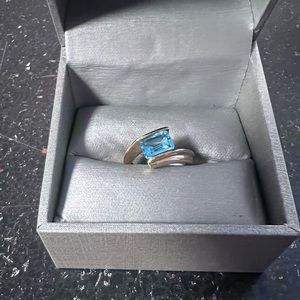 Blue Topaz ring